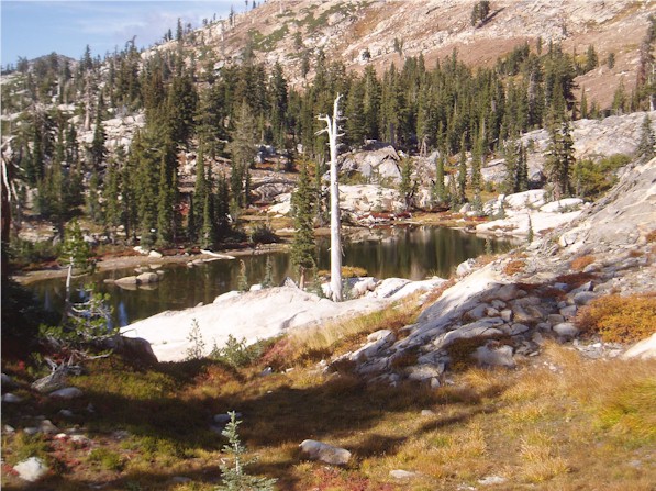 Lake 9, I came from the ridge line behind and to the right.