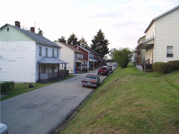 "The Patch", typical "company" homes of Southwestern PA.