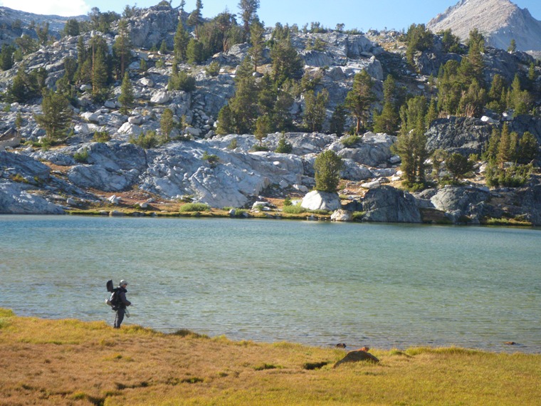 Roger at Greenstone Lake