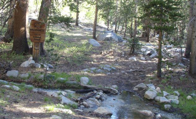 John Muir Wilderness Boundary