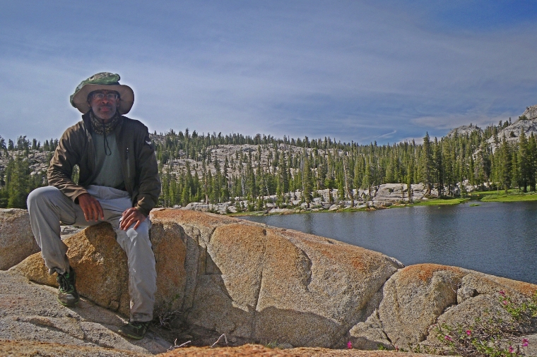 Me at Deer Lake camp.