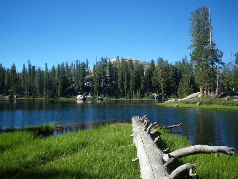First view of Wood Lake