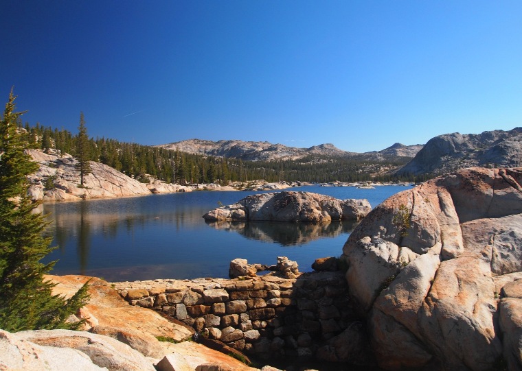 Typical Emigrant dam at Long Lake