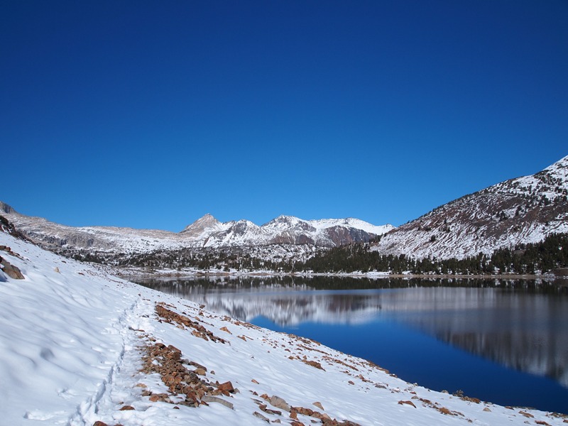 Trail into Twenty Lakes Basin